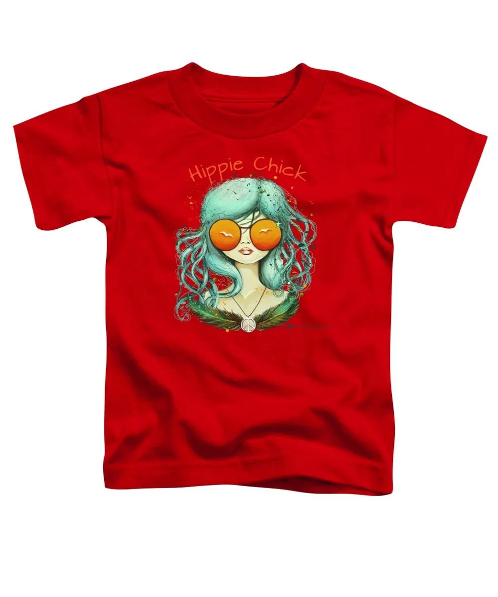 Hippie Chick - Toddler T-Shirt